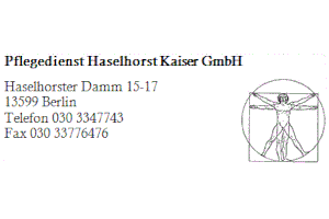 Logo Pflegedienst Haselhorst Kaiser GmbH