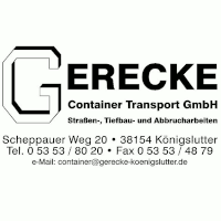 Logo Gerecke Container Transport GmbH