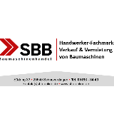 Logo SBB Baumaschinenhandel GmbH