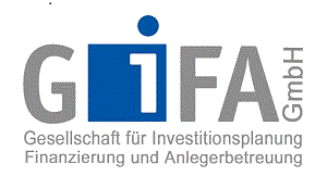 Logo GIFA GmbH Ges. für Investitionsplanung, Finanzierung und Anlegerbetreuung