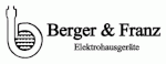 Logo Berger & Franz Elektrohausgeräte, Inhaber Peter Berger e.K.