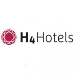 Logo H4 Hotel Mönchengladbach im BORUSSIA-PARK