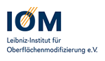 Das Logo von Leibniz-Institut für Oberflächenmodifizierung (IOM)