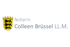 Das Logo von Notarin Colleen Brüssel, LL.M.
