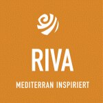 Das Logo von RIVA - Mediterran inspiriert