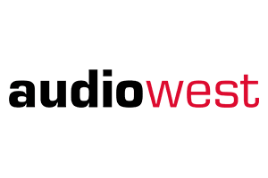 Das Logo von audiowest media GmbH