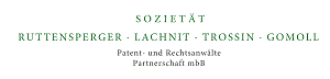 Das Logo von Ruttensperger Lachnit Trossin Gomoll, Patent- und RÄ Partnerschaftsgesell. mbB