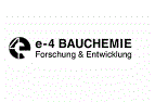 Das Logo von e-4 Bauchemie GmbH