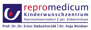 Das Logo von repromedicum Kinderwunschzentrum