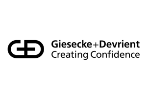 Das Logo von Giesecke+Devrient Currency Technology GmbH