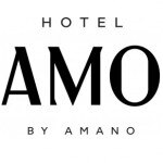 Das Logo von Hotel AMO by AMANO