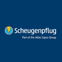 Das Logo von Scheugenpflug GmbH - Part of the Atlas Copco Group