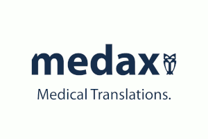 Das Logo von medax Medizinischer Sprachendienst GmbH