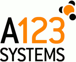 Das Logo von A123 Systems GmbH