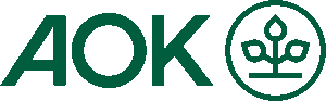 Das Logo von AOK Nordost. Die Gesundheitskasse.