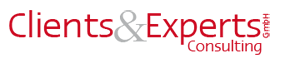 Das Logo von Clients & Experts Consulting GmbH