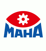 Das Logo von MAHA Maschinenbau Haldenwang GmbH & Co.KG