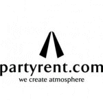 Das Logo von Party Rent München