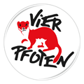 Das Logo von VIER PFOTEN - Stiftung für Tierschutz