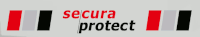 Das Logo von secura protect Holding GmbH