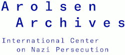 Das Logo von Arolsen Archives - International Center on Nazi Persecution