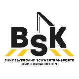 Das Logo von Bundesverband Schwertransporte und Kranarbeiten (BSK) e.V.
