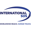 Das Logo von International SOS