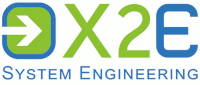 Das Logo von X2E System Engineering GmbH