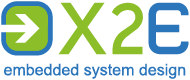 Das Logo von X2E GmbH