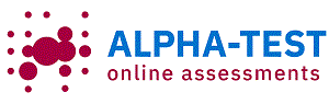 Das Logo von alpha-test GmbH