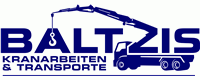 Das Logo von Baltzis Kranarbeiten und Transporte GmbH