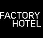 Das Logo von Factory Hotel