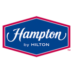 Das Logo von Hampton by Hilton Frankfurt City Centre East