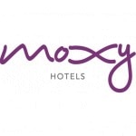 Das Logo von MOXY Frankfurt East