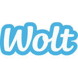 Das Logo von Wolt