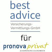 Das Logo von Best Advice für pronovaprivat