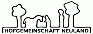 Das Logo von Hofgemeinschaft Neuland GmbH