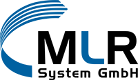 Logo: MLR System GmbH für Materialfluß- und Logistiksysteme