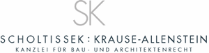 Das Logo von SK Scholtissek : Krause-Allenstein, Kanzlei für Bau-und Architektenrecht