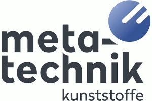 Das Logo von meta-technik Kunststoff KG