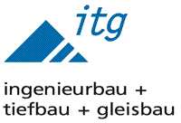 Das Logo von ITG Ingenieur- Tief- und Gleisbau GmbH