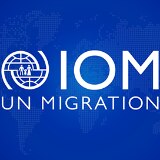 Das Logo von International Organization for Migration