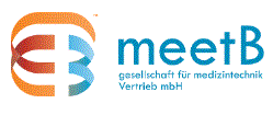 Das Logo von meetB - gesellschaft für medizintechnik mbh