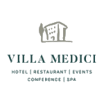 Das Logo von Hotel Villa Medici