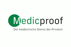 Das Logo von Medicproof GmbH