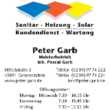 Das Logo von Peter Garb Sanitär & Heizung Inh.Pascal Garb