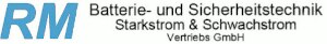 Das Logo von RM Batterie- und Sicherheitstechnik Vertriebs GmbH