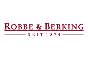 Das Logo von Robbe & Berking Silbermanufaktur seit 1874 GmbH & Co. KG