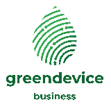 Das Logo von greendevice business GmbH