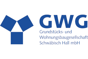 Das Logo von GWG Grundstücks- und Wohnungsbauges. Schwäbisch Hall mbH